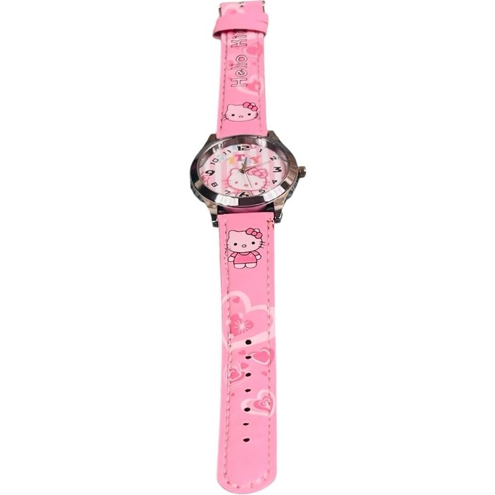 HELLO KITTY Pink Kids Watch - Picture 4 of 5